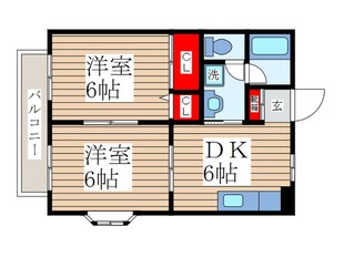 カミ－リヤメゾンの物件間取画像